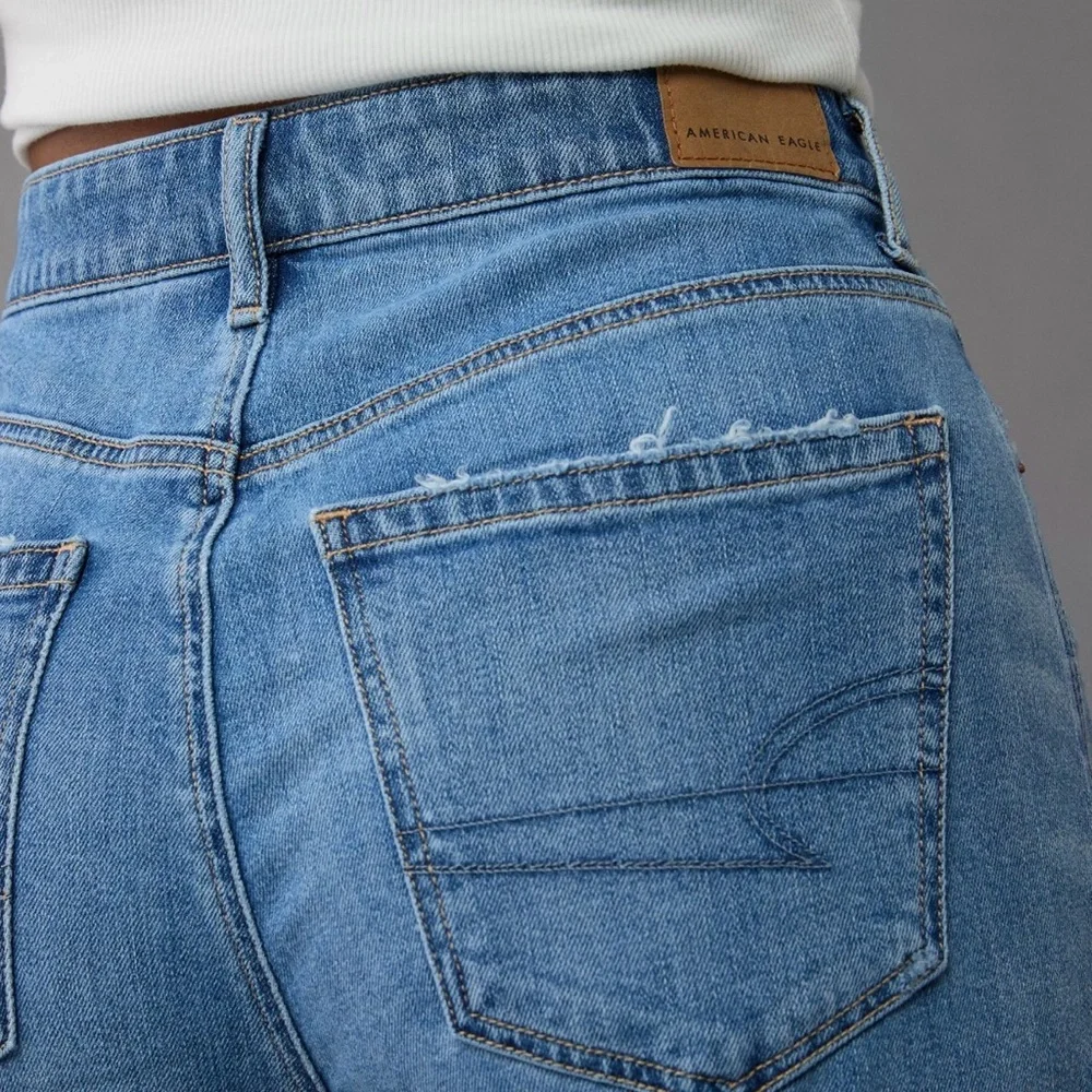 American Eagle Outfitters Blue Flare Jeans - Picture 4 of 9